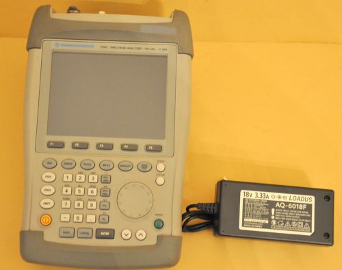 Rohde &amp; Schwarz FSH3 3.03 Handheld Spectrum Analyzer w/ Preamplifier FSH Ver 14
