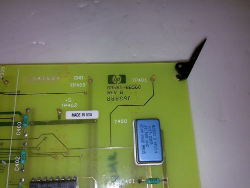 03561-66560 RVE B board for HP 3561A Spectrum Analyzer