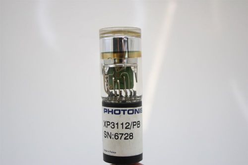 Used PMT PHOTONIS  PHOTOMULTIPLIER TUBE XP3112/PB 270-650nm