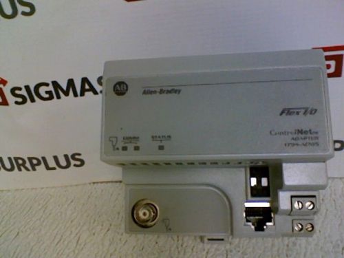 Allen-Bradley 1794-ACN15 Ser C Controlnet Single Media Adapter Flex I/O