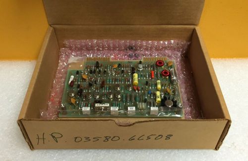HP 03580-66508 Control Board Assy., for 3580A etc., New in Box