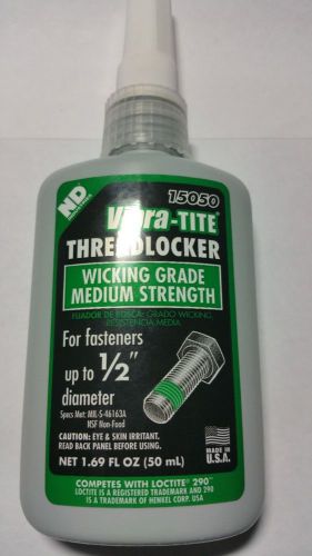 Vibra-Tite Medium Strength Wicking Grade ThreadLocker 50mL 15050 up to 1/2&#034;