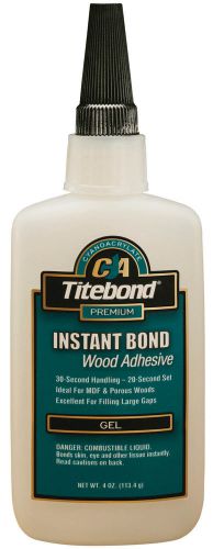 Titebond 6232 4 Oz Gel Instant Bond Wood Adhesive