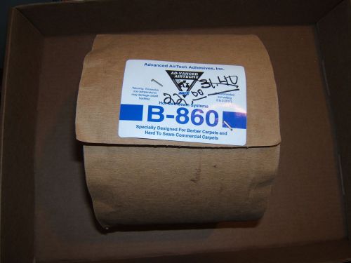 Advanced b-860 hot melt carpet seaming tape berber &amp; hard commercial 6 3/8&#034; wide for sale
