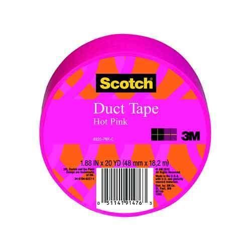 3M Scotch Color Duct Tape Hot Pink
