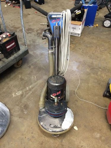 Rx-20 high speed rotary carpet extractor reconditioned for sale