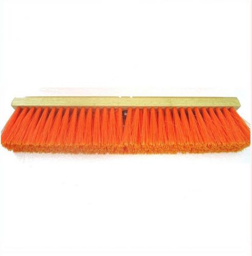 1 pc carlisle heavy duty floor brush sweeps 18&#034; polypropylene bristles new for sale