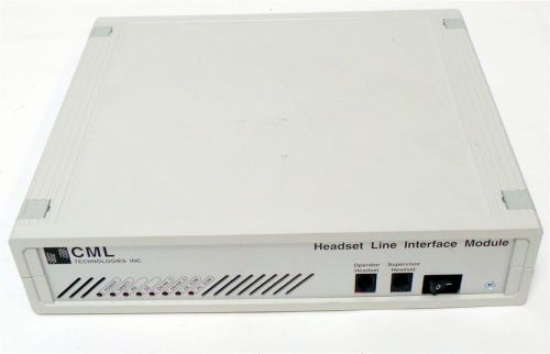 CLM Technologies Headset Line Interface 911 Voice Data Module lot of 6