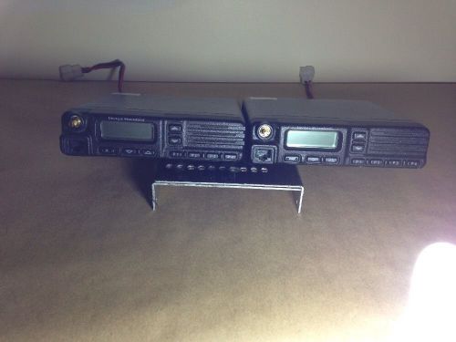 Lot of 2 standard vx-3200v 128 channel radios &amp; 4 vertex yeasu mh-25a8j mic&#039;s for sale