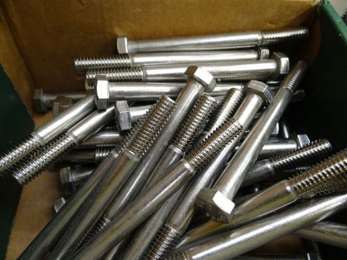 150 Stainless Steel 5/16 X 3 1/2 Bolts Hex Head Dottie MBS516312 Retail Boxes