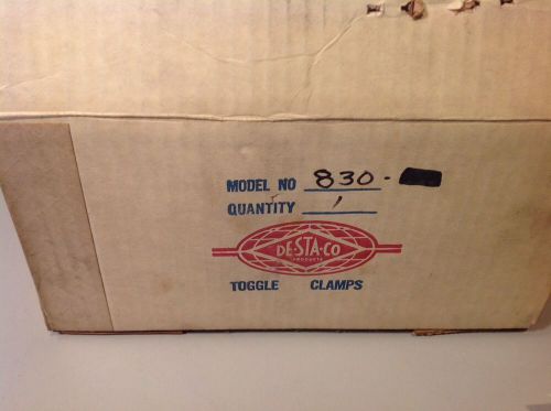 De Sta Co Model 830 #810137 Cylinder Straight Line 630 Power Hold Down Clamp