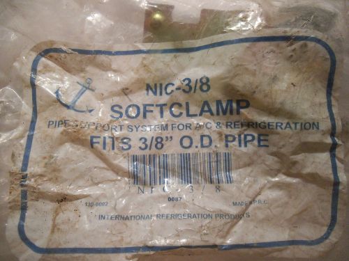 SOFTCLAMP NIC-3/8 FITS 3/8&#034; O.D. PIPE
