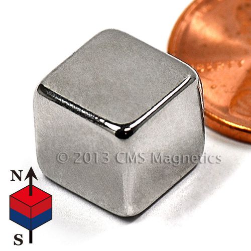 Neodymium block magnet n45 3/8&#034; cube strong ndfeb rare earth magnets 24 pc for sale