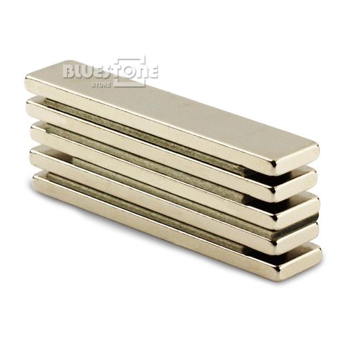 Strong Lot 10 pcs Long Bar N50 Block Magnets 50 x 10 * 3 mm Rare Earth Neodymium