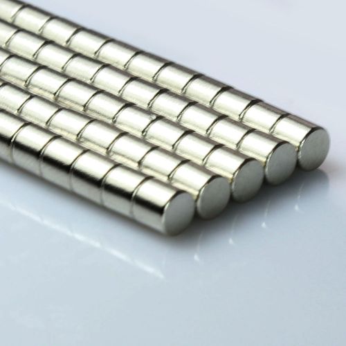 N35 4x3.5mm neodymium permanent super strong magnets disc rare earth magnet for sale