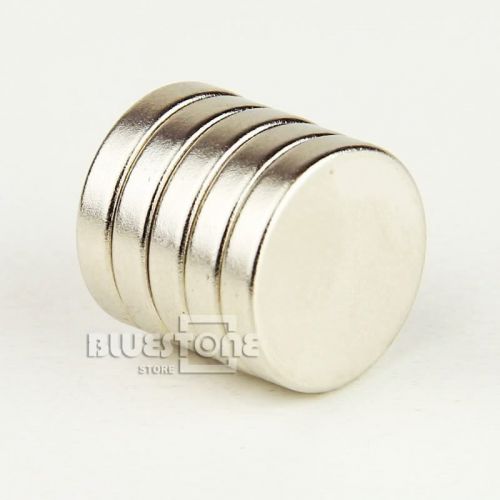 5pcs Round Cylinder Super Strong Magnets 16mm x 3mm  Rare Earth Neodymium N35