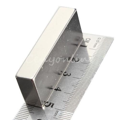 Large Stronger Block Strip Grade N35 Magnets Rare Earth Neodymium 50 x 20 x 10mm