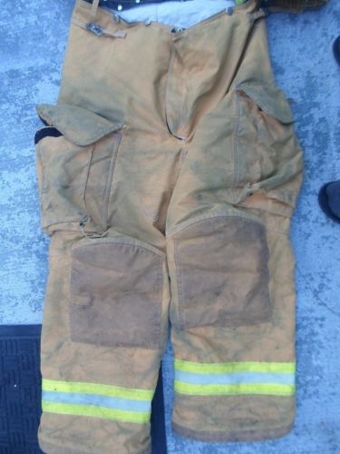 Firefighter turnout bunker gear pants coat set