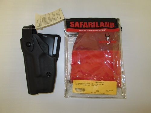 Safariland 6280-148-132 black stx tac lh duty holster springfield xd 9mm .40 4&#034; for sale