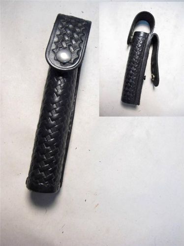 #76 SFF4 CS SHOEMAKER Snap On Belt Case for SUREFIRE Flashlight 1&#034; Diameter x 5&#034;
