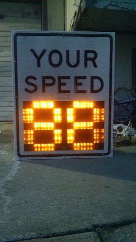 Speed radar sign for sale