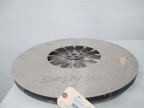 New aluminum 22-1/8x1-1/16in blower fan 1-1/8in bore 12 vane d248141 for sale