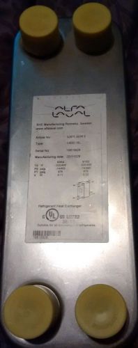 Alfa laval refrigerant heat exchanger cb30-18l for sale