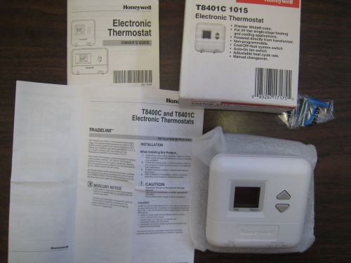 HONEYWELL T8401C 1015 ELECTRONIC THERMOSTAT NEW  FREE SHIPPING