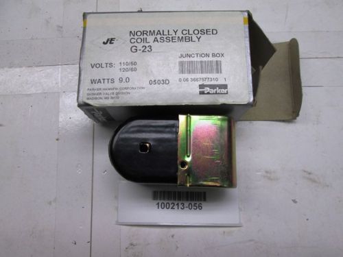 Parker coil type g-23 for gp-4 120 vac 1162300 new in box old stock for sale