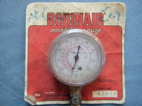 Robinaire a/c air conditioning manifold gauge tool vintage nip for sale