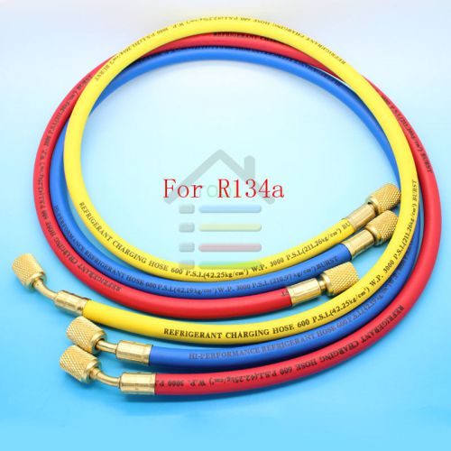 New  r134a 1m  ac charging hose sst for hvac air condition refrigerant r12 r22 for sale