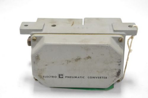 Leeds northrup 10970-2 electro pneumatic converter 20psi 20ma transducer b202184 for sale