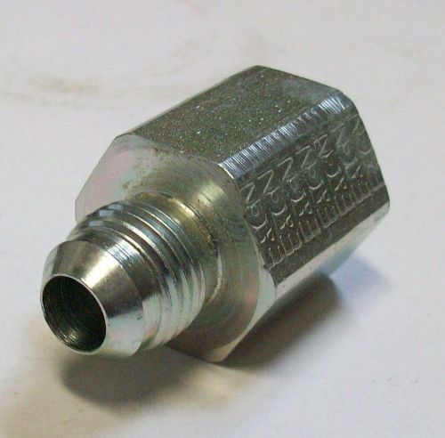 Eaton aeroquip 3/8&#034; male to female connector jic 37 degree &amp; npt 2022-6-6s nib for sale