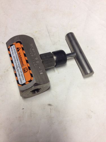 Enerpac v-182 1/4&#034; npt f/f needle valve 10,000 psi 700 bar for sale