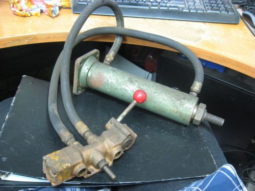 Versa pneumatic valve w/ hoses &amp; some type of hydraulic piece untested for sale