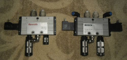 Lot of 2 rexroth 0820 058 026 directional valve for sale