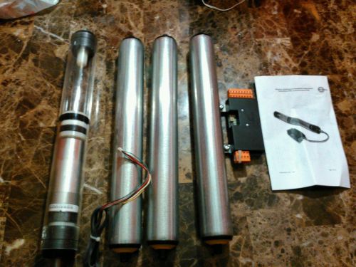 Interroll rollerdrive htbl,drive controll htbl and 3 replacement rollers new