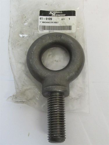 Kimball Midwest 41-9109, 1&#034; Machine Eye Bolt