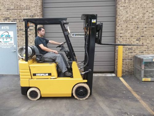 FORKLIFT (17820) CAT GC15K, 3000LBS CAPACITY, TRIPLE MAST