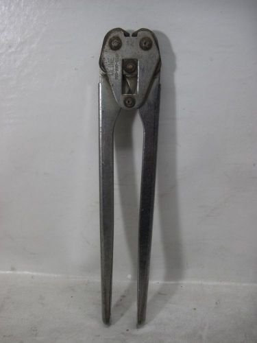 Uline #12 1/2&#034; Steel Stripping / Sealer / Crimping Tool