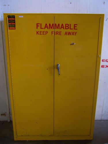 8161 protectoseal 5545 flammable cabinet 44&#034; w x 65&#034; h x 18&#034; deep for sale