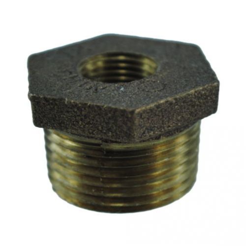 1/4&#034; x 1/8&#034; brass pipe bushing for sale
