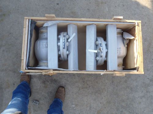 &#034;NEW&#034;  4 in. Check Valves, class: 300, body: WCB