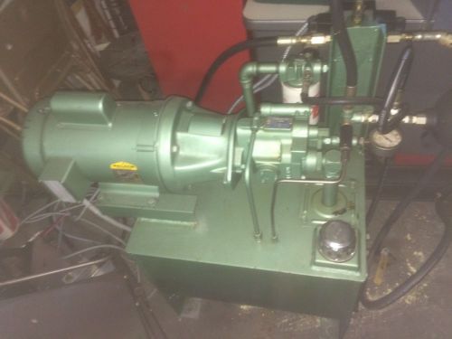 Continental hydraulics 20 gallon hydraulic system with large hydro-line cylinder for sale