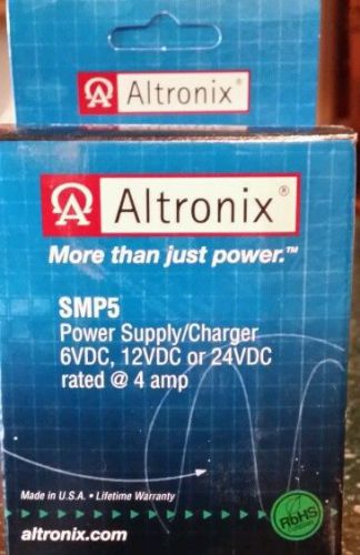altronix smp5 power supply.  6, 12, or 24 vdc 4amp