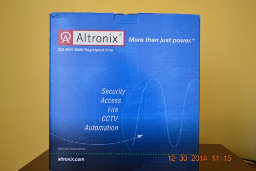 ALTRONIX AL600ULX POWER SUPPLY/BATTERY CHARGER 12VDC OR 24VCD @ 6amp NEW IN BOX!