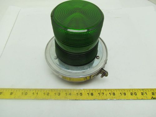 Edwards adaptabeacon visual signaling appliance steady light beacon green 120v for sale