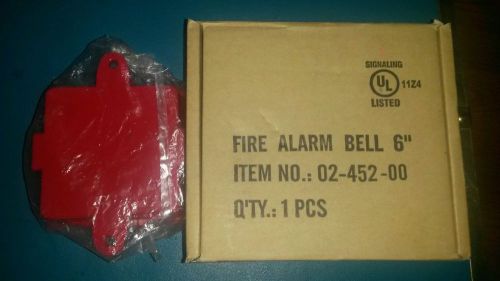 6&#034; fire alarm bell and bell back for sale
