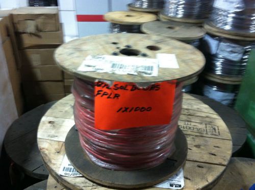 12-2C Shielded FPLR. Fire Alarm Cable  1000&#039; Reel Red. FREE SHIPPING!!