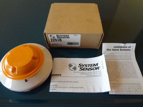 BRAND NEW System Sensor 2251B Addressable Smoke Detector Head FREE SHIPPING